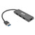 Ultra-slim Portable Usb 3.0 Superspeed Hub, 4 Ports, Black