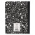 Composition Book, Wide/legal Rule, Black Marble Cover, (100) 9.75 X 7.5 Sheets, 6/pack