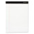 Premium Ruled Writing Pads With Heavy-duty Back, Wide/legal Rule, Black Headband, 50 White 8.5 X 11 Sheets, 12/pack