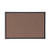 Tech Cork Board, 36" X 24", Brown Surface, Black Plastic Frame