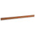 Cork Bulletin Bar, 1" X 18", Brown/silver