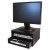 Midnight Black Collection Monitor Riser, 13" X 13" X 6.5", Black, Supports 50 Lbs