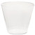 Comet Plastic Tumbler, 5 Oz, Clear, Squat, 50/pack, 20 Packs/carton