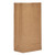 Grocery Paper Bags, 35 Lb Capacity, #8, 6.13" X 4.17" X 12.44", Kraft, 2,000 Bags