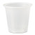 Polystyrene Portion Cups, 1.25 Oz, Translucent, 2,500/carton