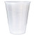 Rk Ribbed Cold Drink Cups, 12 Oz, Translucent, 50/sleeve, 20 Sleeves/carton