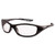 V40 Hellraiser Safety Glasses, Black Frame, Clear Lens