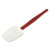 High Heat Scraper Spoon, White W/red Blade, 13 1/2"