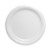 Bare Eco-forward Clay-coated Paper Dinnerware, Plate, 9" Dia, White, 500/carton