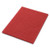 Buffing Pads, 28 X 14, Red, 5/carton