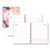 Joselyn Weekly/monthly Planner, Floral Artwork, 11 X 8.5, Pink/peach/black Cover, 12-month (jan To Dec): 2025