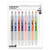 Signo 207 Gel Pen, Retractable, Medium 0.7 Mm, Assorted Ink And Barrel Colors, 8/pack