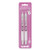 Signo 207 Gel Pen, Retractable, Medium 0.7 Mm, Black Ink, Translucent Pink/translucent White Barrel, 2/pack