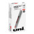 Vision Roller Ball Pen, Stick, Extra-fine 0.5 Mm, Red Ink, Gray/red Barrel, Dozen