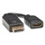 Displayport To Hdmi Adapter Cable, 6", Black