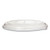 100% Recycled Content Pizza Tray Lids, 16 X 16 X 0.2, Clear, Plastic, 50/carton