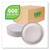 Vanguard Renewable And Compostable Sugarcane Clamshells, 1-compartment, 9 X 6 X 3, White, 250/carton