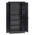 72" High Standard Cabinet (assembled), 30w X 15d X 72h, Black