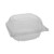 Sensation Smartlock Hinged Lid Container, 5.74 X 5.95 X 3.1, Clear, Plastic, 500/carton