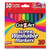 Super Washable Markers, Broad Bullet Tip, Assorted Colors, 10/set