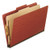 PFX2157R Pressboard Classification Folders, Legal size, Brick Red