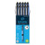 One Hybrid N Roller Ball Pen, Stick, Fine 0.5 Mm, Black Ink, Blue Barrel, 10/box