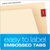 PFX11230EE Pendaflex® Reinforced Manila End-Tab Folders, Letter Size, Manila, Straight Cut, 100/BX