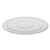 Cake Circle, 9" Diameter X 1"h, White, Foam, 125/pack, 4 Packs/carton