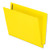 PFXH10U13Y Pendaflex® Color End-Tab Fastener Folders, Letter Size, Yellow, Straight Cut, 50/BX