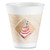 Cafe G Foam Hot/cold Cups, 12 Oz, Brown/red/white, 1,000/carton