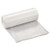 Low-density Commercial Can Liners, 10 Gal, 0.35 Mil, 24" X 24", Clear, 50 Bags/roll, 20 Rolls/carton