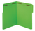 PFX22140GW Fastener Folders, Green, 2-fastener, Letter, 1/3 Tab, 50/BX