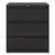 Lateral File, 3 Legal/letter/a4/a5-size File Drawers, Black, 36" X 18.63" X 40.25"