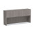 Alera Valencia Series Hutch With Doors, 4 Compartments, 70.63w X 15d X 35.38h, Gray