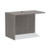 Alera Valencia Series Reversible Return/bridge Shell, 42w X 23.63d X 29.5h, Gray