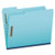 PFXFP213 Pendaflex® Pressboard Fastener Folders, Letter Size, Light Blue, 1" Expansion, 1/3 Cut, 25/BX
