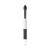 Sarasa Dry X20+ Gel Pen, Retractable, Fine 0.7 Mm, Black Ink, White/black Barrel, Dozen
