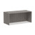 Alera Valencia Series Straight Front Desk Shell, 65" X 29.5" X 29.63", Gray