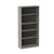 Alera Valencia Series Bookcase, Five-shelf, 31.75w X 14d X 64.75h, Gray