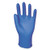 Disposable Powder-free Nitrile Gloves, Medium, Blue, 5 Mil, 100/box
