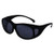 V50 Otg Safety Eyewear, Black Frame, Smoke Mirror Anti-fog Lens