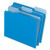 PFX421013BLU Interior File Folders, Letter size, Blue