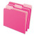 PFX421013PIN Interior File Folders, Letter size, Pink