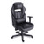 Racing Style Ergonomic Gaming Chair, Supports 275 Lb, 15.91" To 19.8" Seat Height, Black/gray Trim Seat/back, Black/gray Base