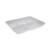 Foam School Trays, 5-compartment, 8.25 X 10.5 X 1,  White, 500/carton