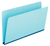 PFX9300EE Pressboard Expansion File Folders, Legal size, Blue