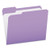 PFXR15213LAV Pendaflex® Color File Folders with Interior Grid, Letter Size, Lavender, 1/3 Cut, 100/BX