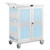 Uv Sterilization And Charging Cart, 32 Devices, 34.8 X 21.6 X 42.3, White