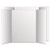 Two Cool Tri-fold Poster Board, 28 X 40, White/white, 12/carton