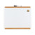 Pinit Magnetic Dry Erase Board With Plastic Frame, 20 X 16, White Surface, White Plastic Frame